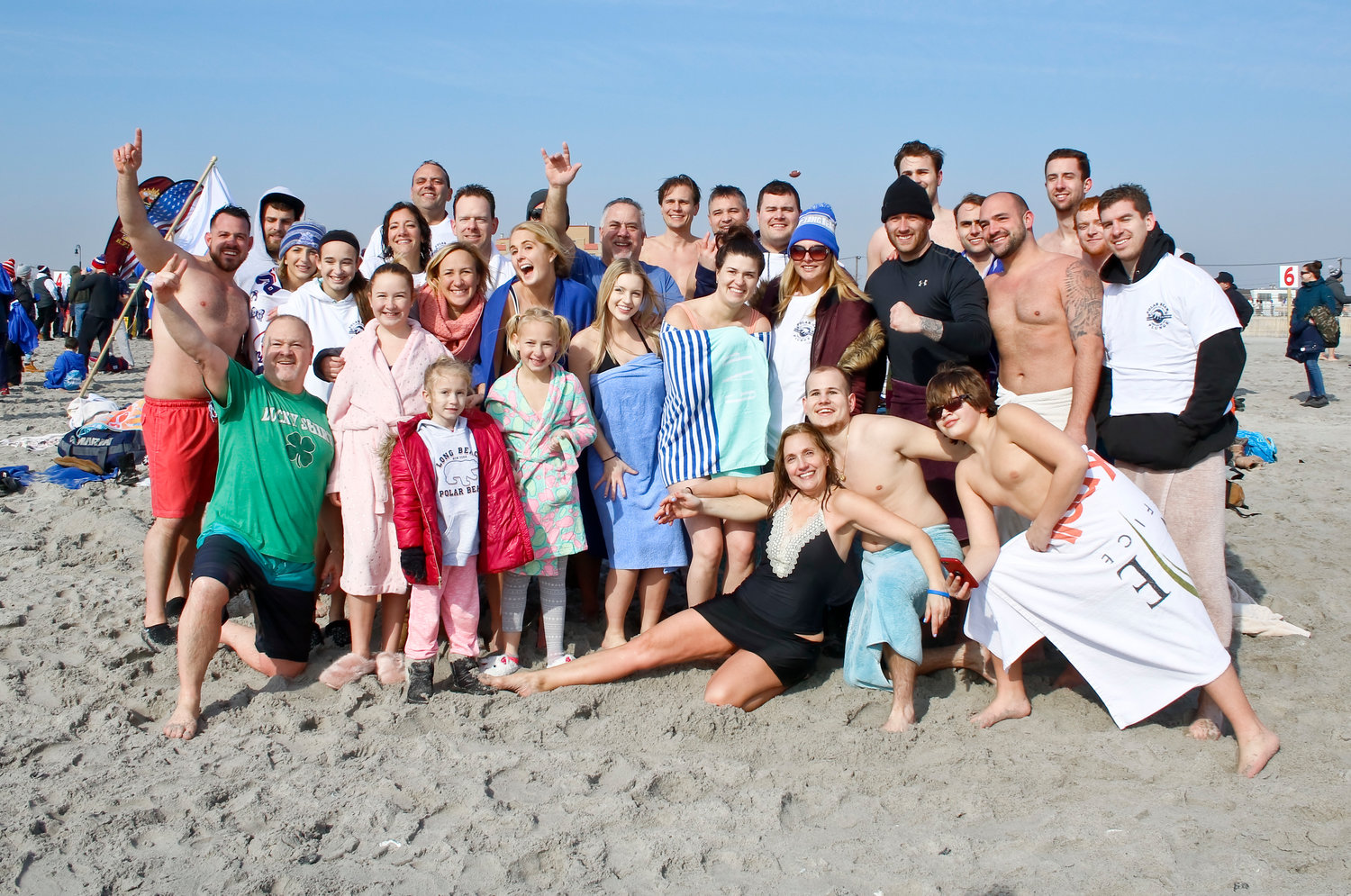 Thousands Plunge Into The Atlantic For A Good Cause In Long Beach